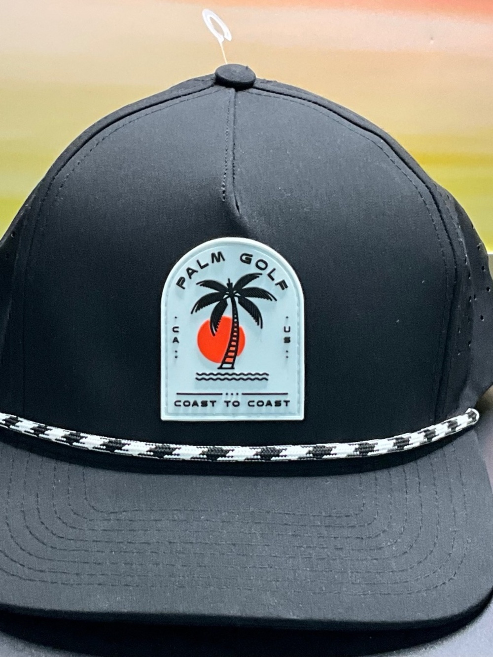 Black Palm Golf Co. Coast to Coast Snapback Hat. One Size. New With Tags.